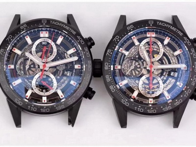 Comparison and Review of XF Factory Top-tier Reproduction TAG Heuer Carrera CAR2090.BH0729