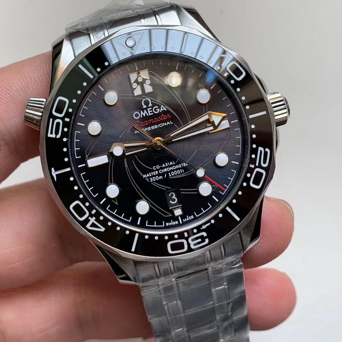 Top Replica Omega SEAMASTER DIVER 300M 210.22.42.20.01.003 James Bond ...