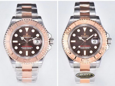 Comparison Introduction of Clean Factory/C Factory Rolex Yacht-Master m126621-0001 Replica Watch