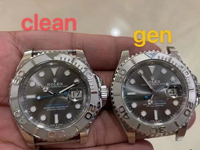 Comparison of Rolex 126622 Yacht-Master Replica Watches from C Factory/VS Factory with Genuine Watches