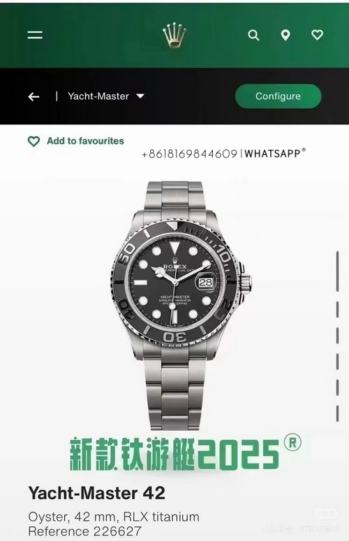 Clean Factory / C Factory Rolex Yacht-Master M226627-0001 Replica Watch Introduction 第1张