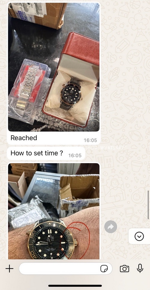 The intergold model of Omega Seamaster 300 purchased by Russian customers 210.20.42.20.01.001 第5张