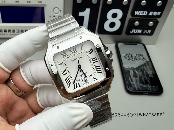 SANTOS DE CARTIER Super Clone Watch (WSSA0018): 第3张