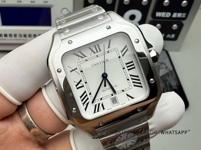 SANTOS DE CARTIER Super Clone Watch (WSSA0018): 第4张