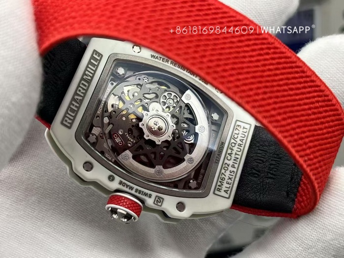 RICHARD MILLE RM 67-02 SEBASTIEN OGIER Super Clone Watch Introduction 第10张