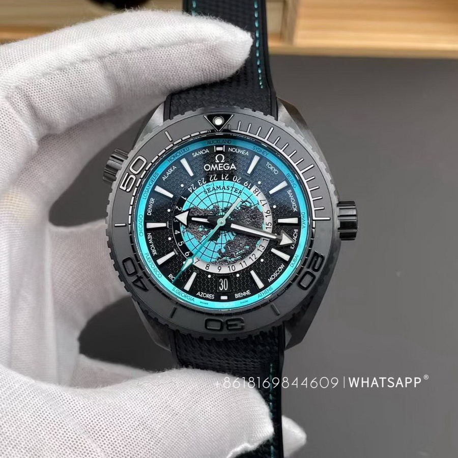 VS Factory Omega Planet Ocean 215.92.46.22.01.006 1:1 Super Clone Watch Introduction: 第2张