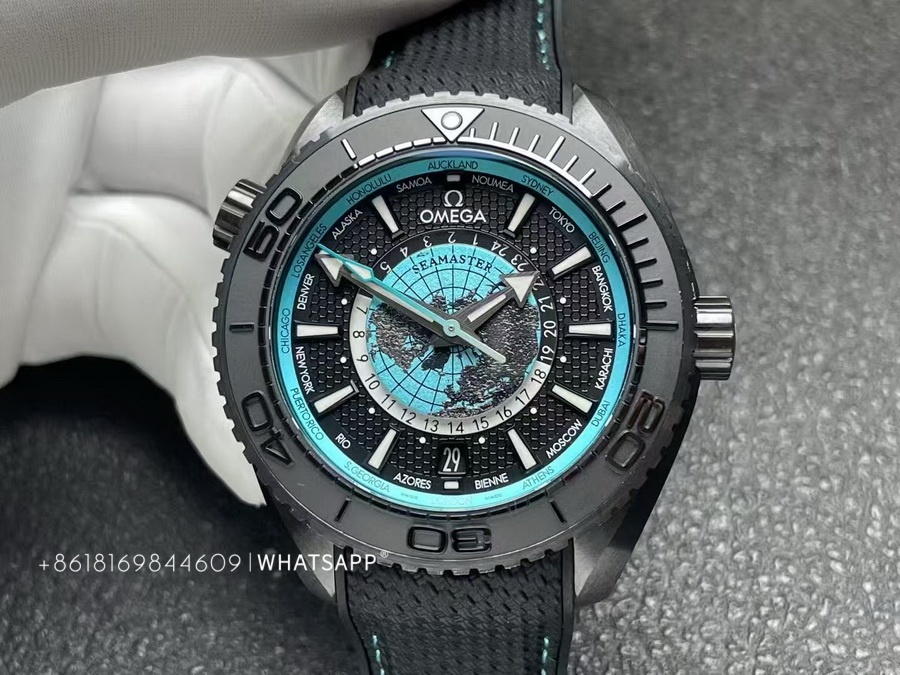 VS Factory Omega Planet Ocean 215.92.46.22.01.006 1:1 Super Clone Watch Introduction 第4张