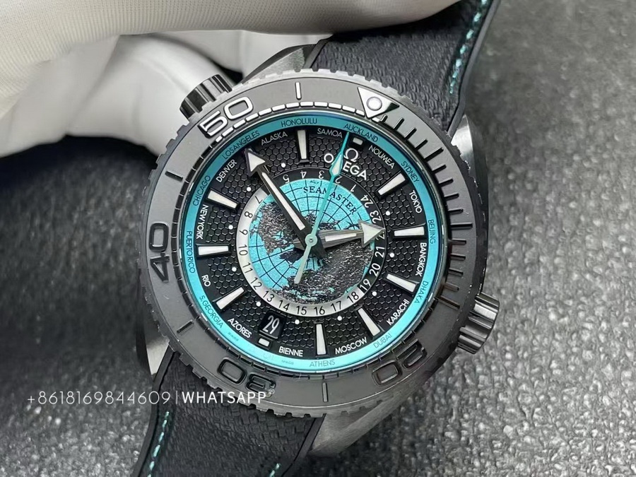 VS Factory Omega Planet Ocean 215.92.46.22.01.006 1:1 Super Clone Watch Introduction 第2张