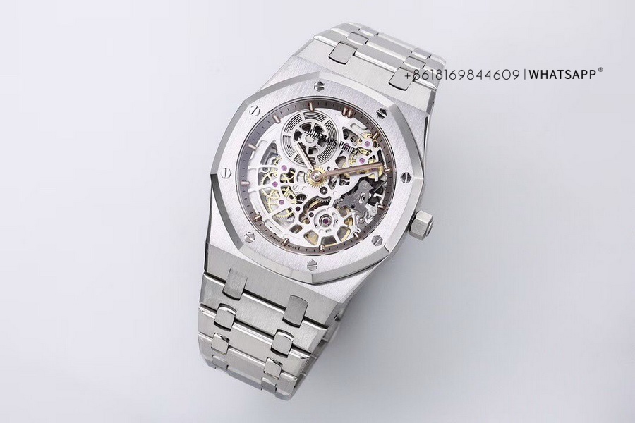 Super Clone Audemars Piguet Royal Oak “JUMBO” 16204ST.OO.1240ST.01 Replica Watch 第3张