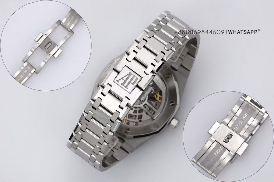 Super Clone Audemars Piguet Royal Oak “JUMBO” 16204ST.OO.1240ST.01 Replica Watch 第8张