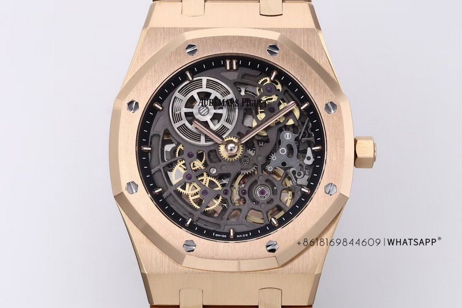 Super Clone Audemars Piguet Royal Oak “JUMBO” 16204OR.OO.1240OR.03 Replica Watch 第2张