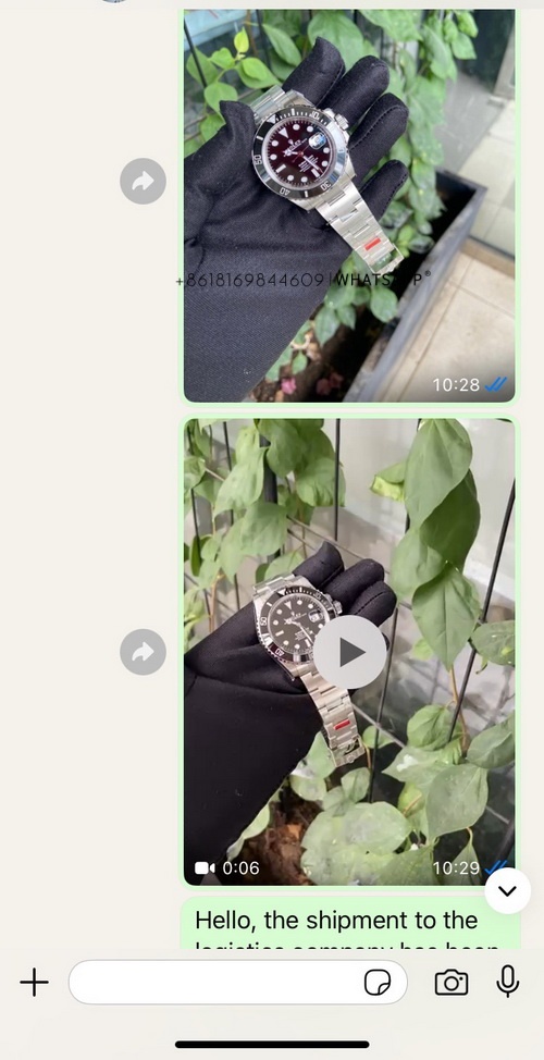 Transaction record for Rolex model M126610LN-0001 purchased by a Russian customer 第3张