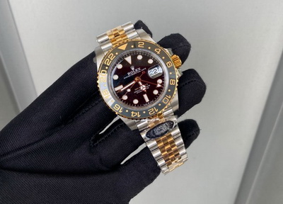 A Rolex GMT-Master II m126713GRNR-0001 replica purchased by a long-time customer from Russia