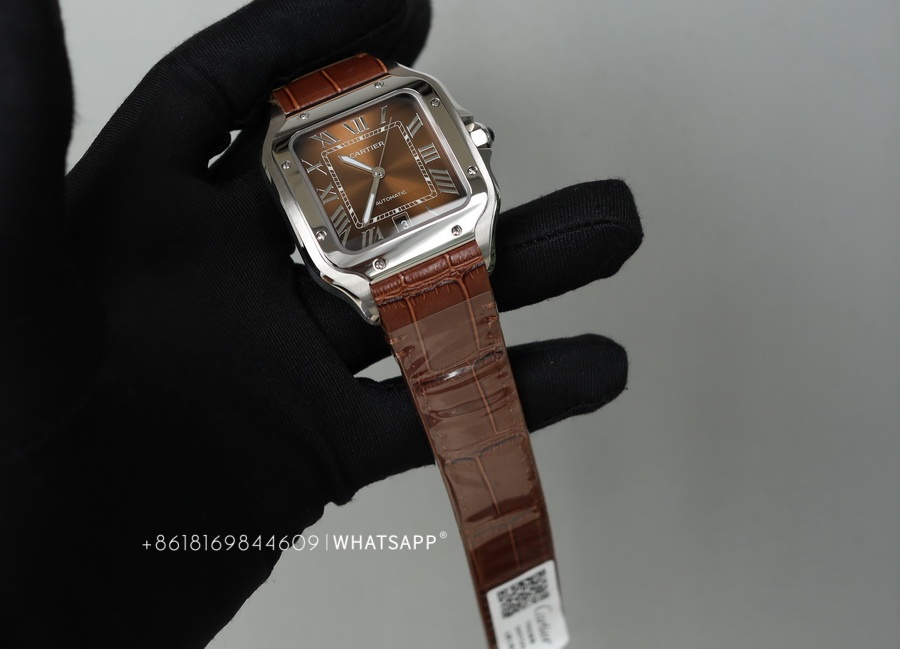 Cartier Santos WSSA0064 Men’s Replica Watch Sale 第4张
