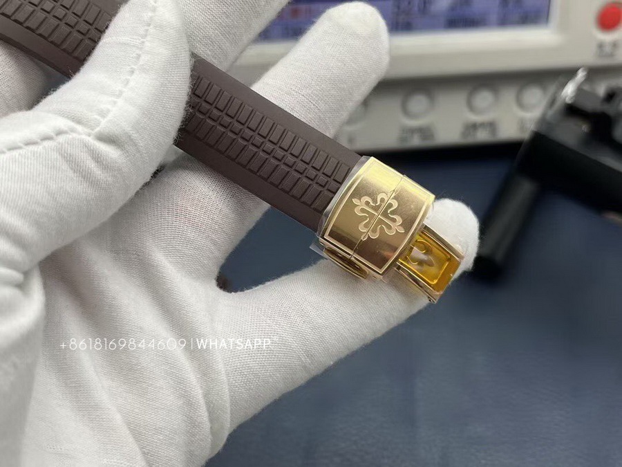 1:1 Super Clone Patek Philippe (PP) AQUANAUT 5164R-001 for Sale 第9张