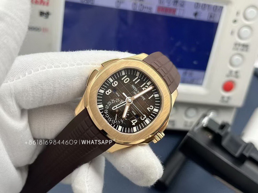 1:1 Super Clone Patek Philippe (PP) AQUANAUT 5164R-001 for Sale 第3张