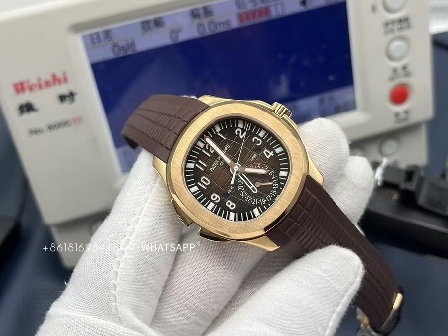 1:1 Super Clone Patek Philippe (PP) AQUANAUT 5164R-001 for Sale 第4张