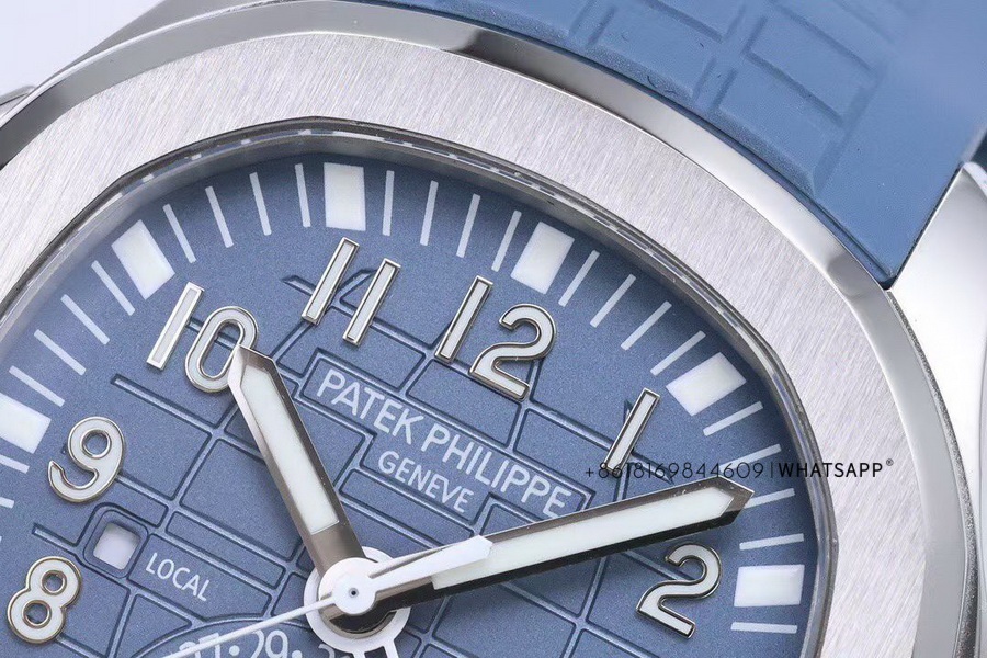 Super Clone Patek Philippe AQUANAUT 5164G-001 Replica Watch for Sale 第5张