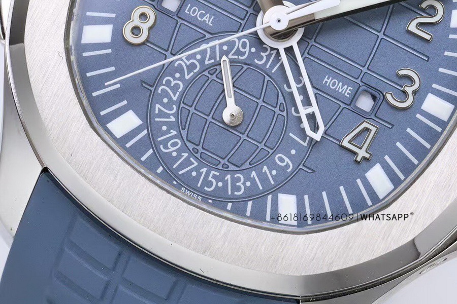 Super Clone Patek Philippe AQUANAUT 5164G-001 Replica Watch for Sale 第9张