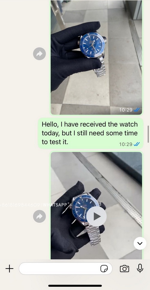 Transaction record of Omega Seamaster 600 purchased by a Russian customer 第4张