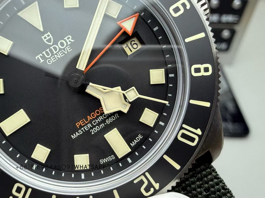 Super Clone Tudor PELAGOS FXD GMT Watch for Sale (M2542G257NU-0002) 第5张