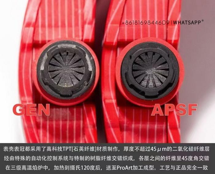 1:1 Replica Richard Mille RM35-02 -Comparison with the genuine version review 第6张