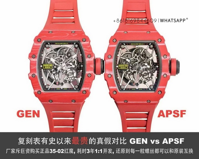 1:1 Replica Richard Mille RM35-02 -Comparison with the genuine version review 第1张