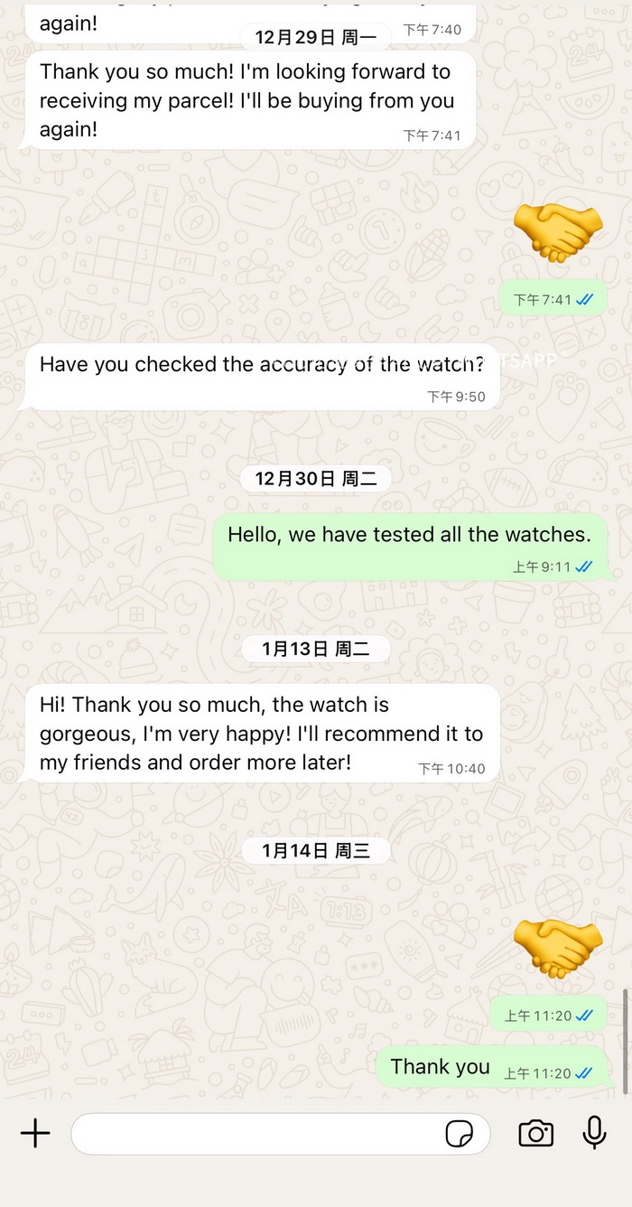 Purchase record of the Omega Seamaster 150 replica watch purchased by a Russian buyer 第6张