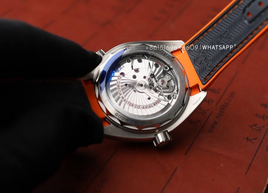 Introduction to VS Factory Omega Seamaster 1/4 Orange Titanium Metal 215.92.44.21.99.001 第12张