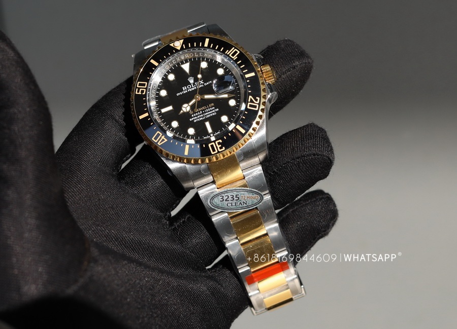 Introduction to VS Factory Rolex Two-Tone SEA-DEWELLER M126603-0001 Replica Watch 第1张