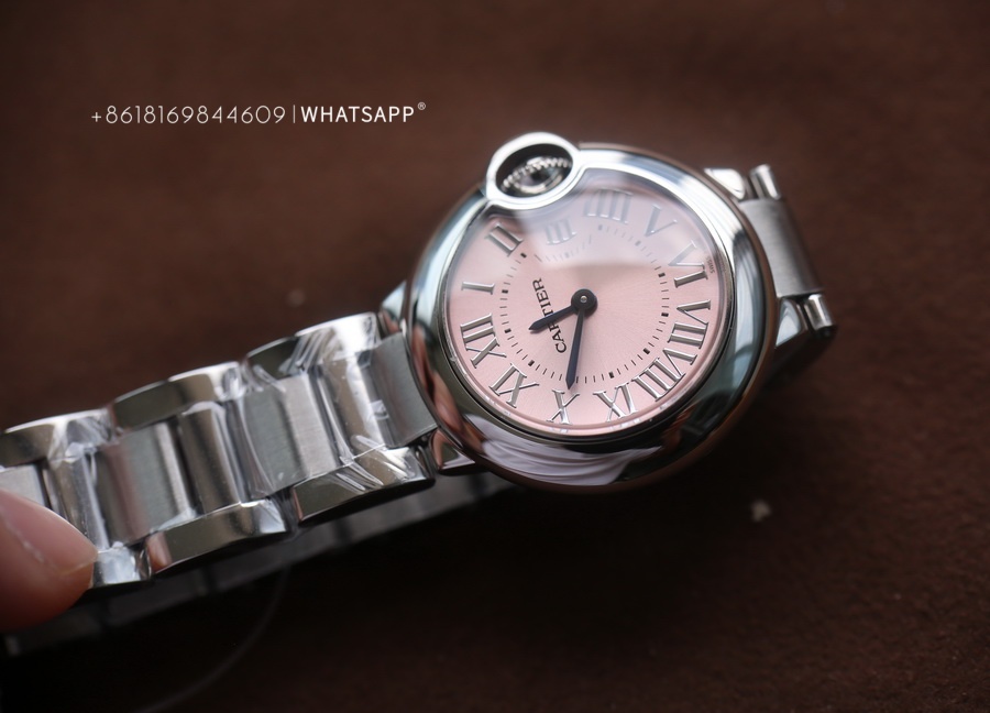 BALLON BLEU DE CARTIER W6920038 28mm Quartz ladies' replica watch for sale 第3张