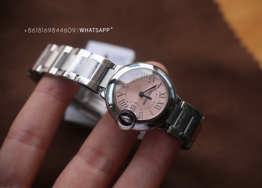 BALLON BLEU DE CARTIER W6920038 28mm Quartz ladies' replica watch for sale 第5张