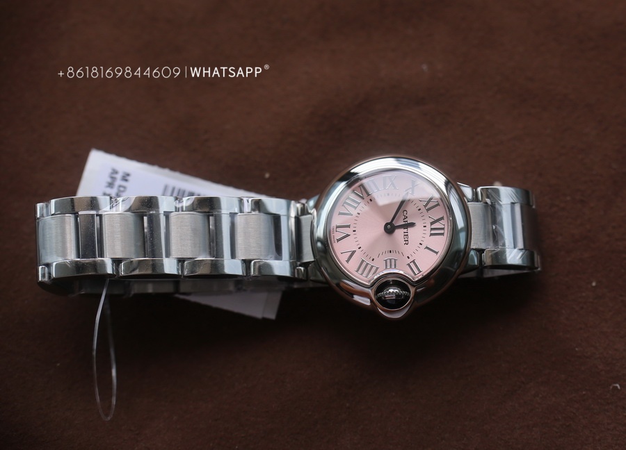 BALLON BLEU DE CARTIER W6920038 28mm Quartz ladies' replica watch for sale 第8张
