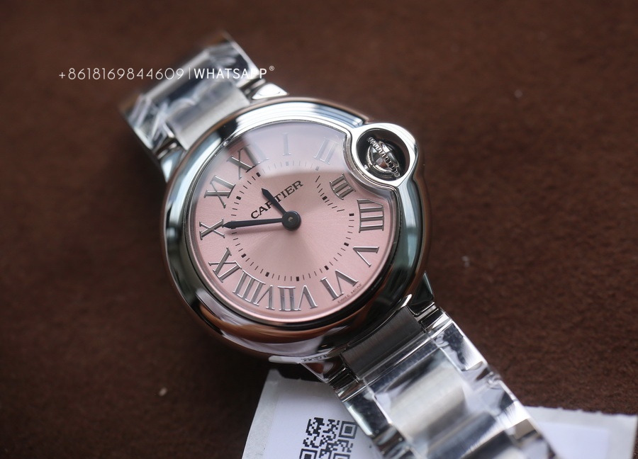 BALLON BLEU DE CARTIER W6920038 28mm Quartz ladies' replica watch for sale 第7张