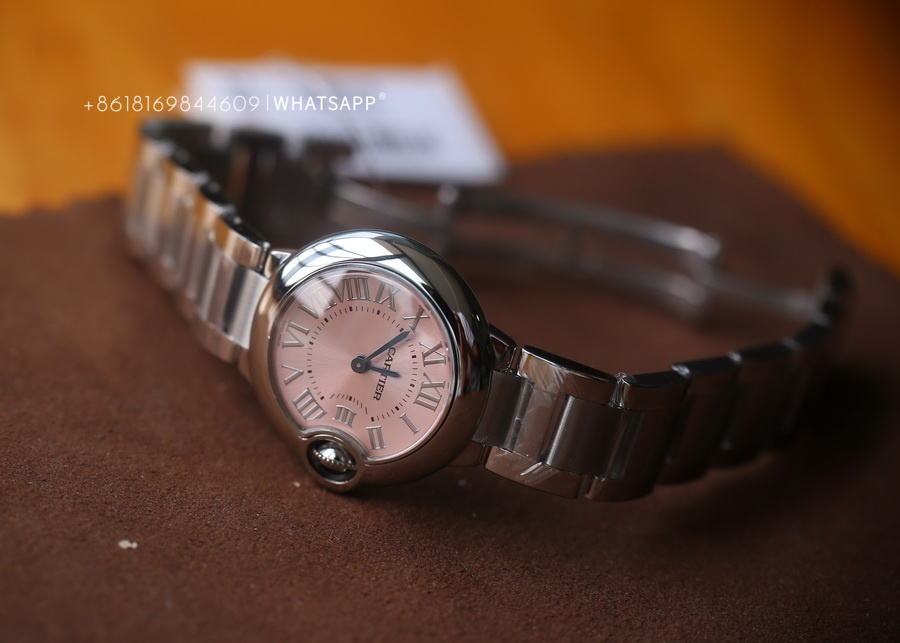 BALLON BLEU DE CARTIER W6920038 28mm Quartz ladies' replica watch for sale 第6张