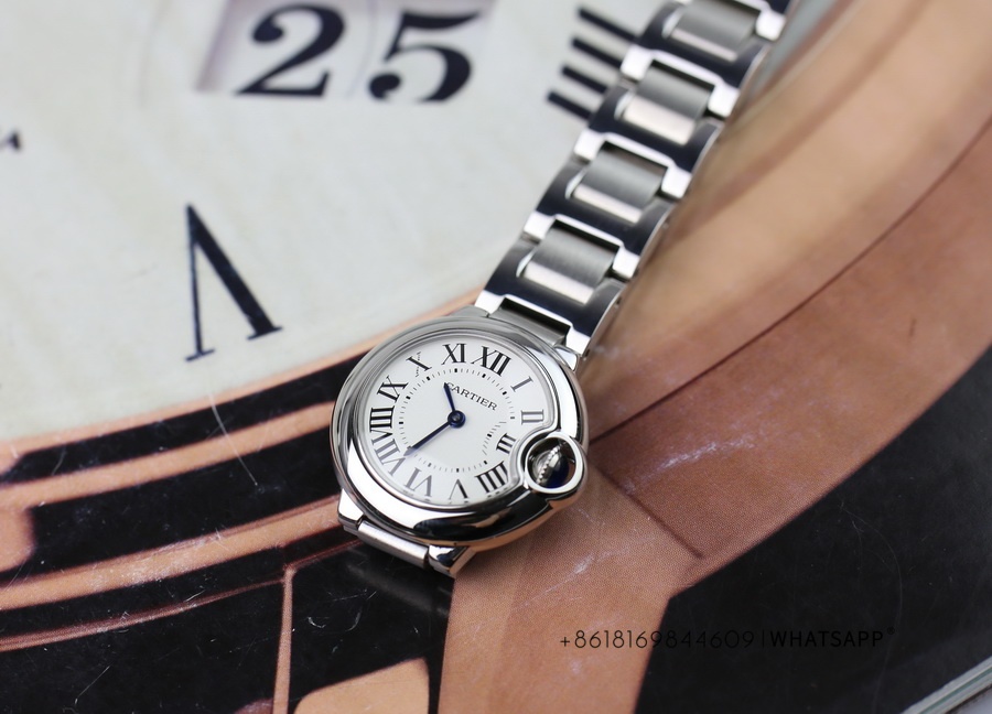 V6 Factory Top Reproduction BALLON BLEU DE CARTIER WSBB0067 28mm Quartz Watch Sales 第3张