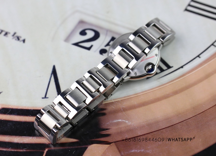 V6 Factory Top Reproduction BALLON BLEU DE CARTIER WSBB0067 28mm Quartz Watch Sales 第10张