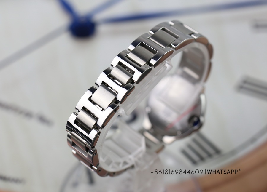 V6 Factory Top Reproduction BALLON BLEU DE CARTIER WSBB0067 28mm Quartz Watch Sales 第9张