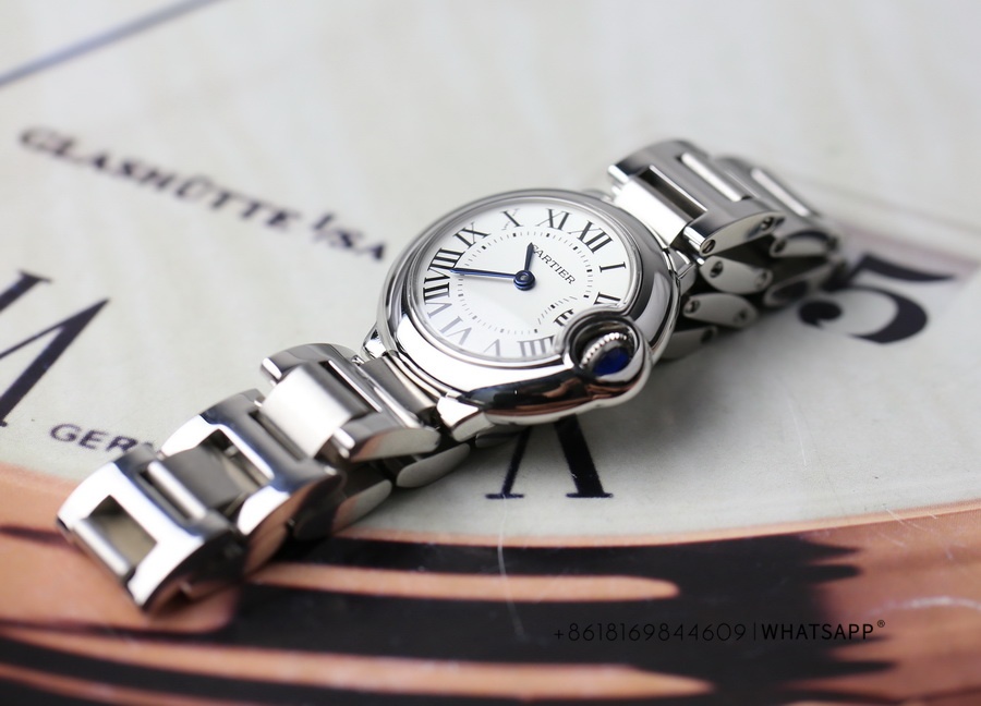 V6 Factory Top Reproduction BALLON BLEU DE CARTIER WSBB0067 28mm Quartz Watch Sales 第5张