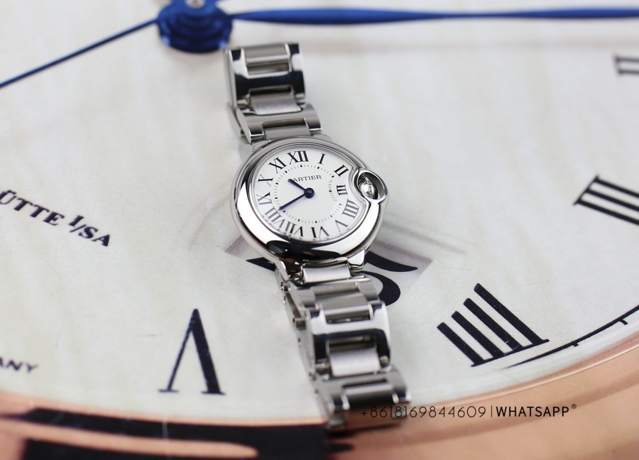 V6 Factory Top Reproduction BALLON BLEU DE CARTIER WSBB0067 28mm Quartz Watch Sales 第7张