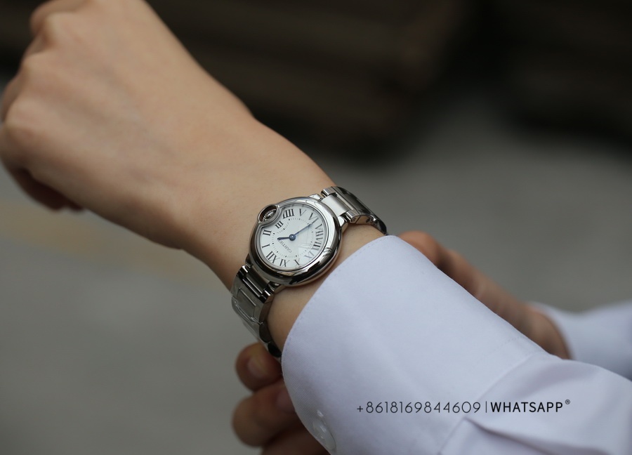 V6 Factory Top Reproduction BALLON BLEU DE CARTIER WSBB0067 28mm Quartz Watch Sales 第8张