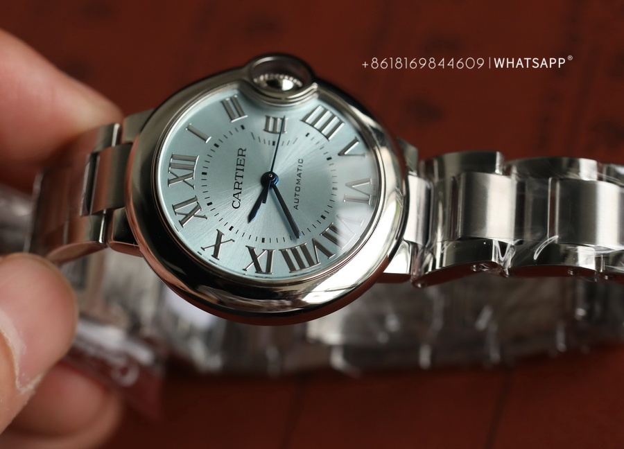 AF Factory BALLON BLEU DE CARTIER 076 Movement 33mm Replica Watch for Sale 第4张