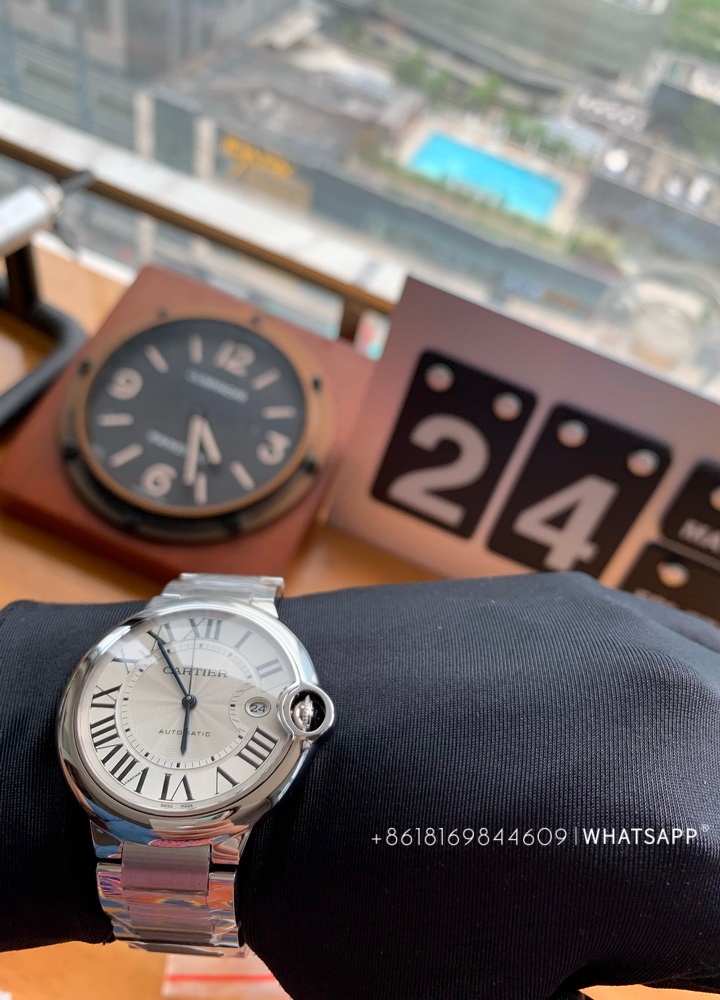 Top replica V6 factory BALLON BLEU DE CARTIER men’s watch introduction 第10张