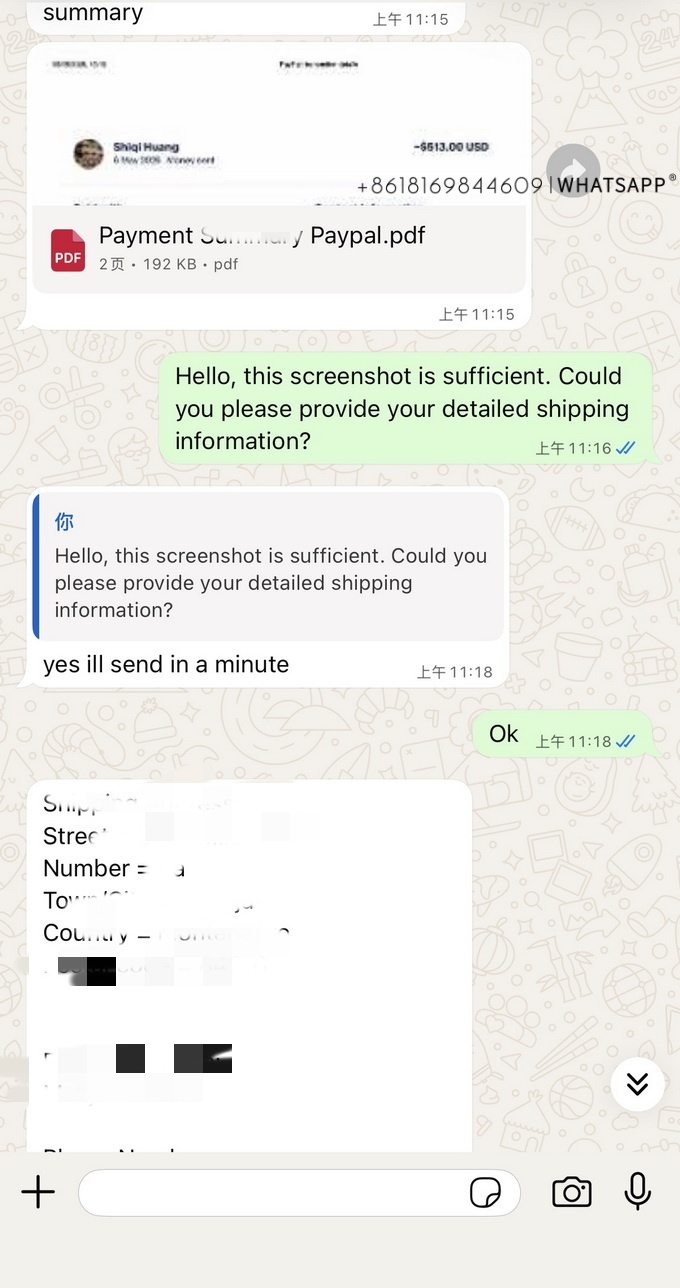 Transaction records of replica Rolex Submariner purchased by buyers from Montenegro 第2张