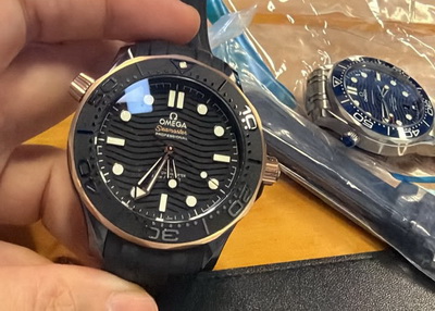 Omega Seamaster 300 ceramic replica watch purchased by a UK buyer