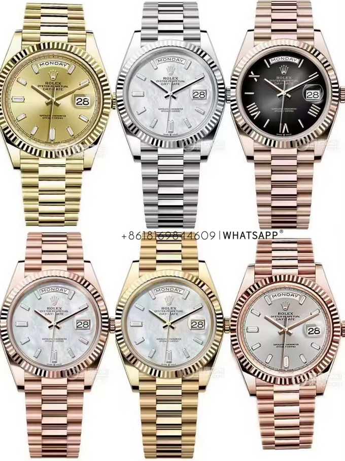 VSF Rolex Day-Date 228238 Replica vs. Genuine Comparison Review 第1张