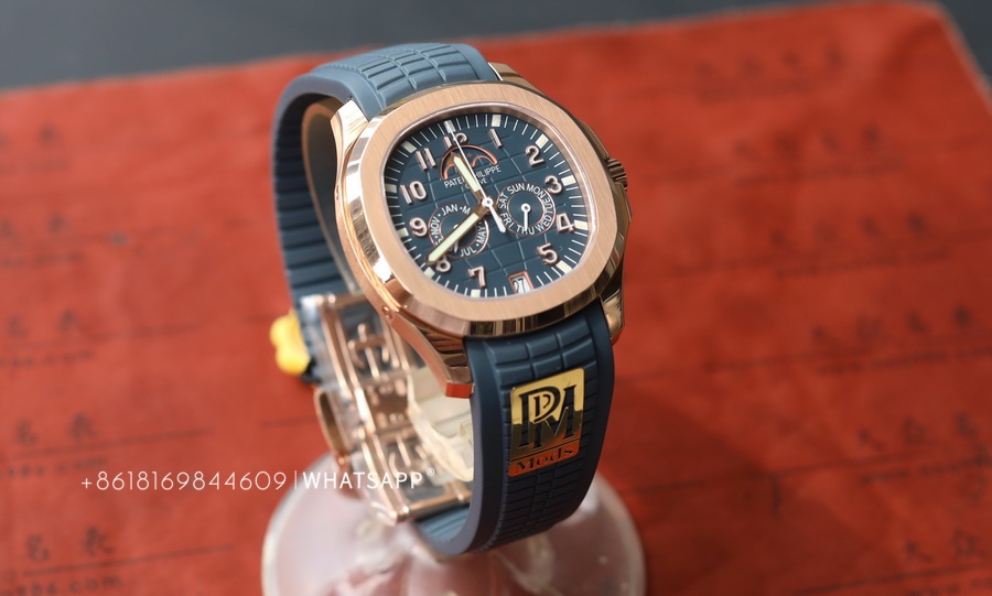 Patek Philippe Aquanaut 5261R-001 Weighted Replica Watch Introduction 第10张